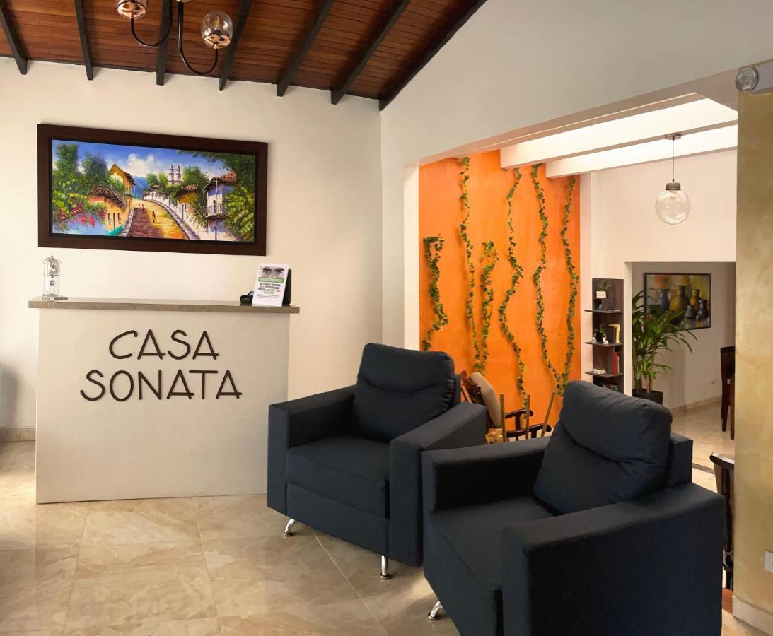 Hotel Casa Sonata Medellín Exteriér fotografie